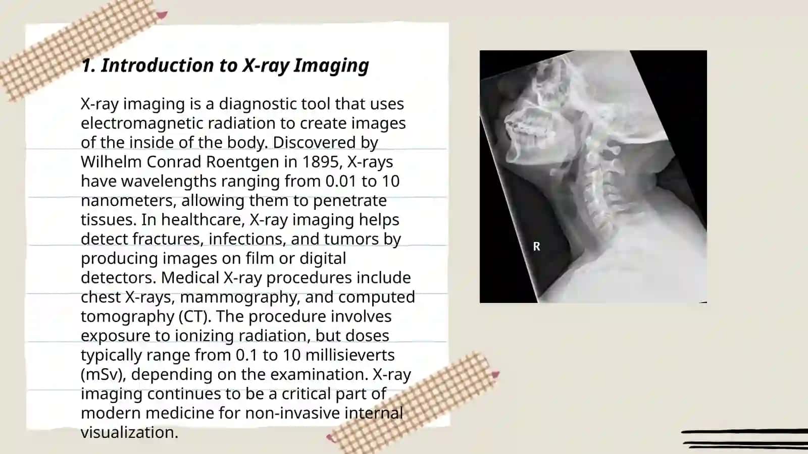 X-ray Imaging Basics 3