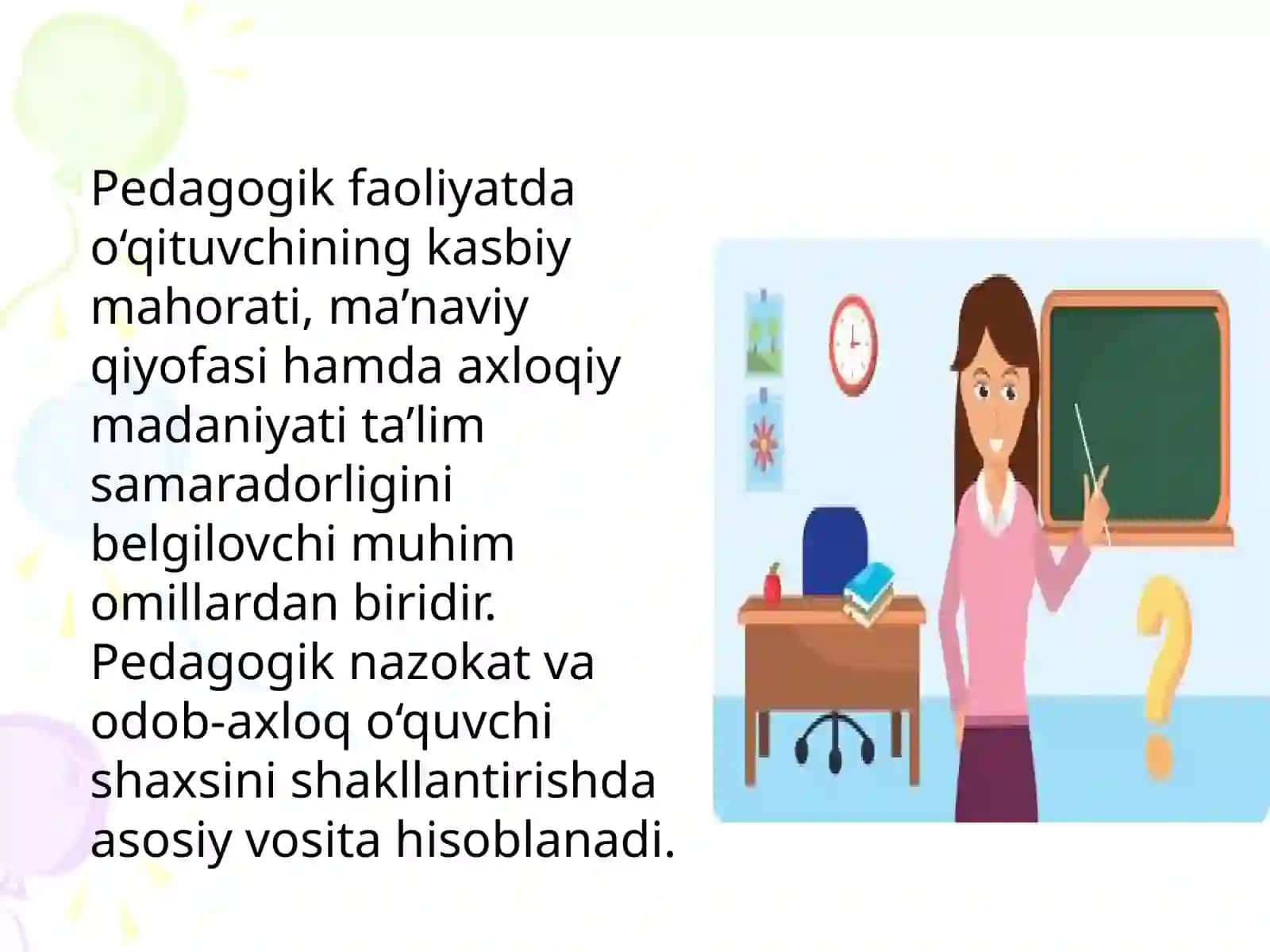 Pedagogik nazokat va odob-axloq 3