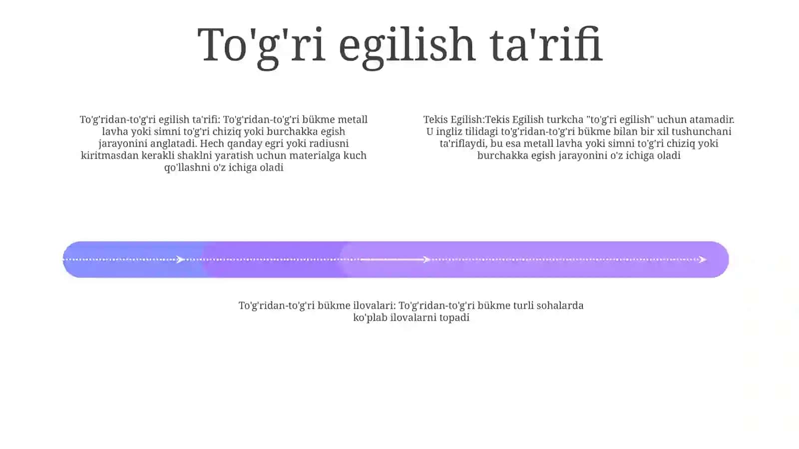 Tekis Egilish 3