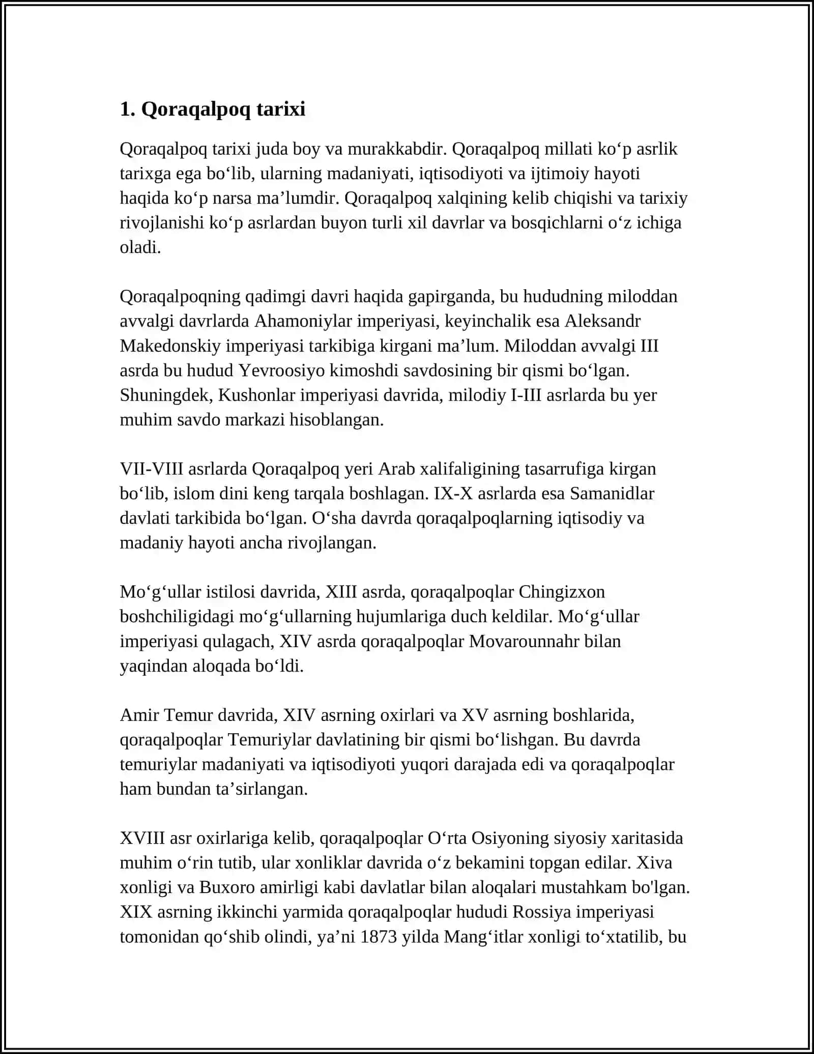 QORAQALPOG'ISTON RESPUBLIKASI 3