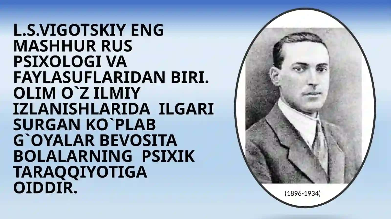 L.S.Vigotskiyning madaniy-tarixiy kontseptsiyasi 3