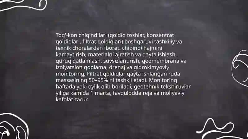 Tog'-kon, kimyo, metallurgiya sanoati va atrof -muhit muhofazasi 3
