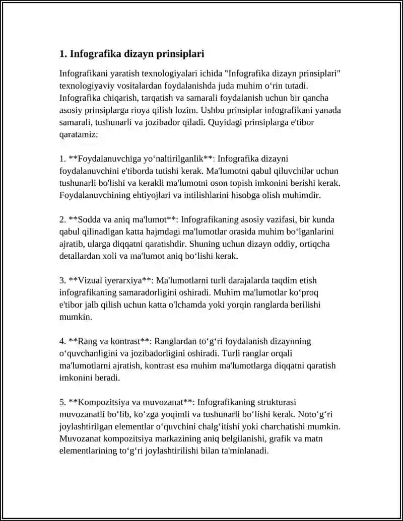 INFOGRAFIKANI YARATISH TEXNOLOGIYALARI 3