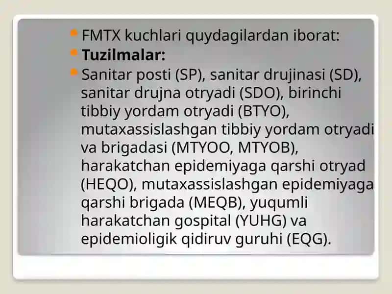 FUQARO MUHOFAZASI TIBBIYOT XIZMATI TASHKILIY TUZILMASI 3