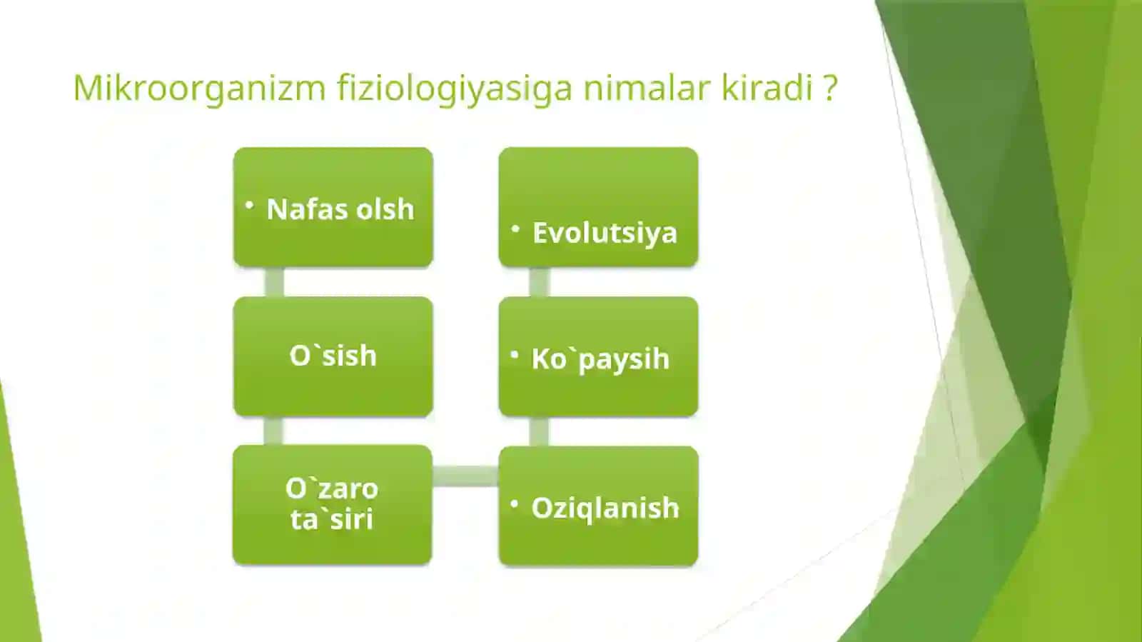 Mikroorganizmlar Fiziologiyasi 3