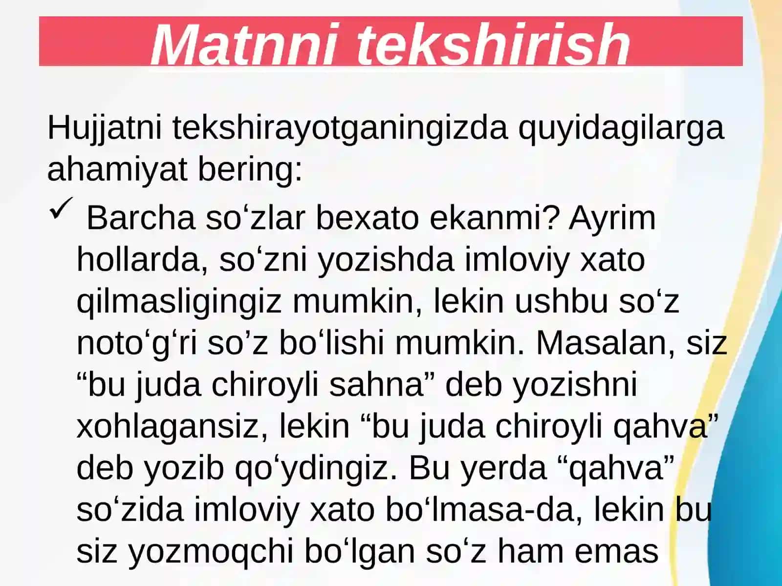 Matnnitekshirish 3
