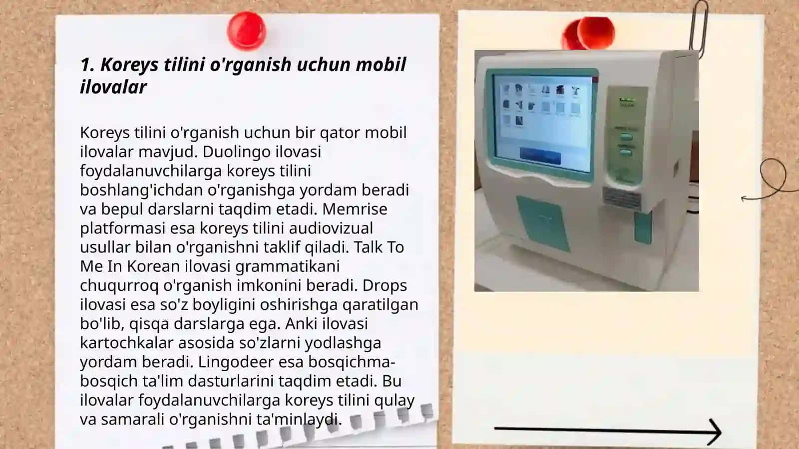 Koreys tilini o'rganish uchun mobil ilovalar 3