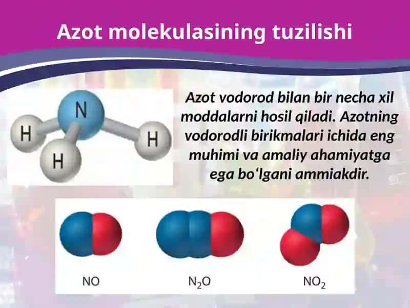 Azotning vodorodli birikmalari 3
