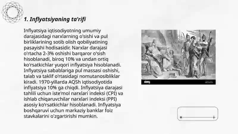 Inflatsiya va uning namoyon boʻlish shakllari 3