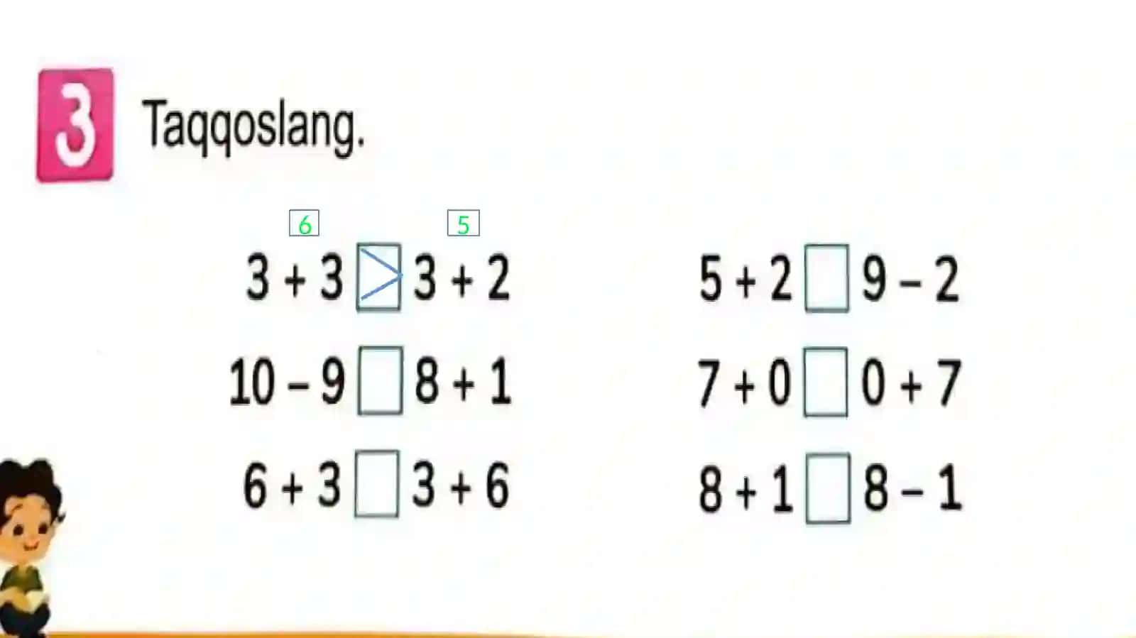 Tags (comma-separated): matematika, misollar, arifmetika 3