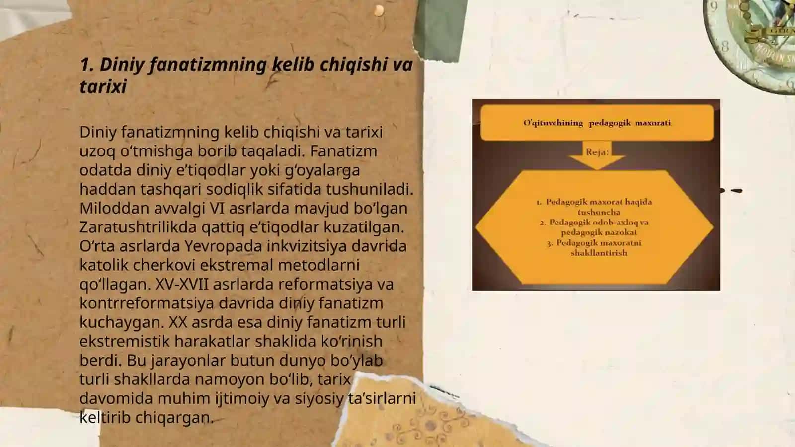 Diniy fanatizm,ekstremizm,fundamentalizm va terrorizmning tarixi va ularning hozirgi davrda xavfsizlik tahdidi 3
