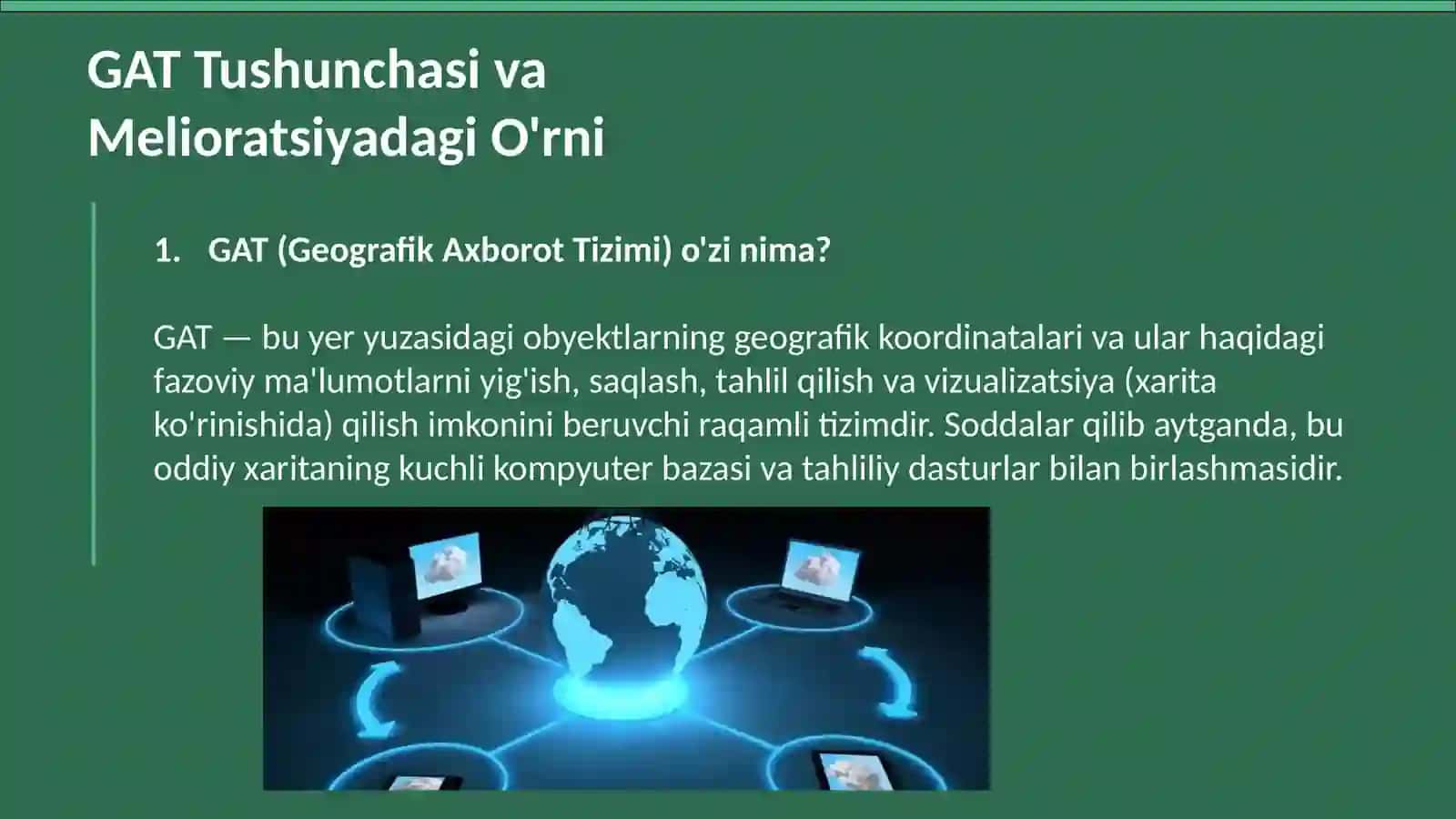 Geografik Axborot Tizimlaridan Foydalanish 3