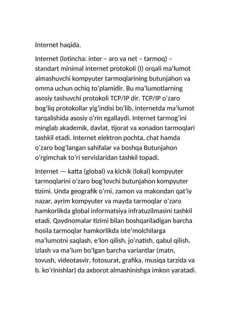 Internet shiddat bilan rivojlanishi: 2005-yillar 3