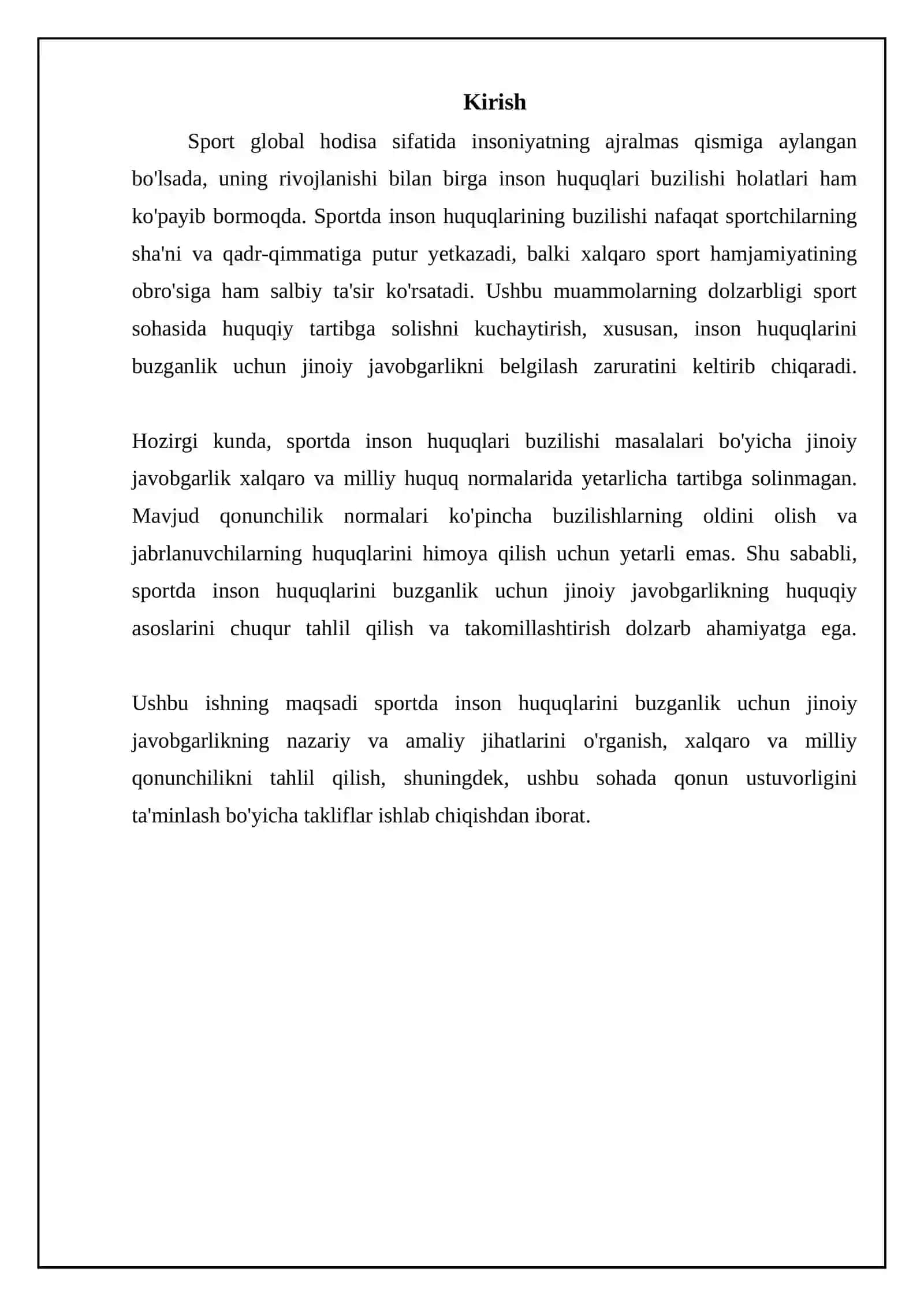 Sportda inson huquqlarini buzganlik uchun jinoiy javobgarlik 3