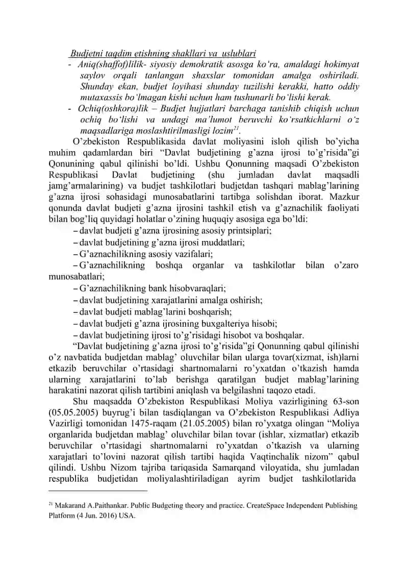 G’aznachilik Faoliyati Huquqiy-Tashkiliy Ta’minoti 3