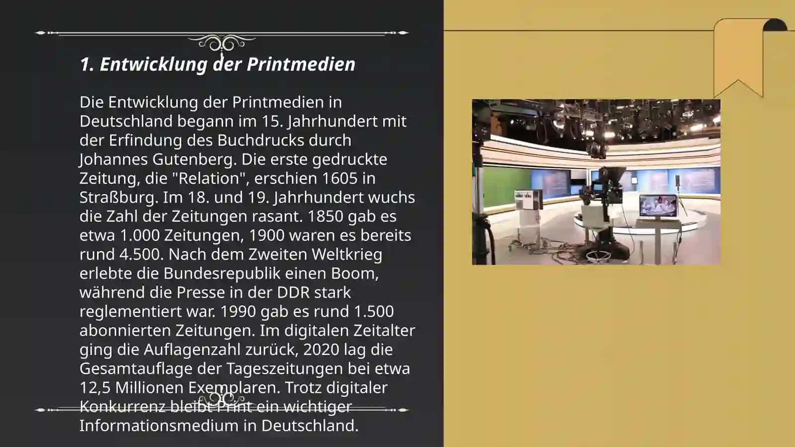 Entwicklung der Printmedien in Deutschland 3