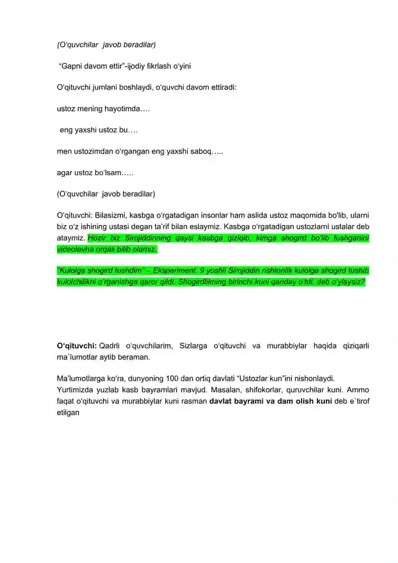 O‘qituvchi va murabbiylar kuni 3