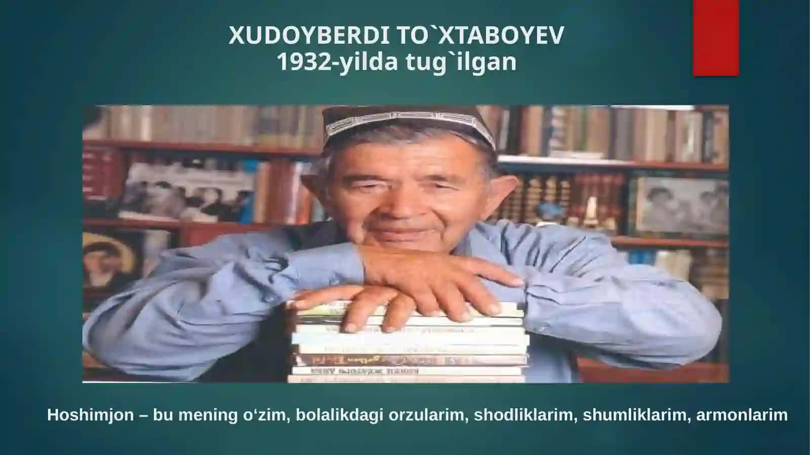 BOLALAR ADABIYOTI VA IFODALI O’QISH: 2-13: Xudoyberdi to`xtaboyevning “sariq devni minib” asari tahlili 3