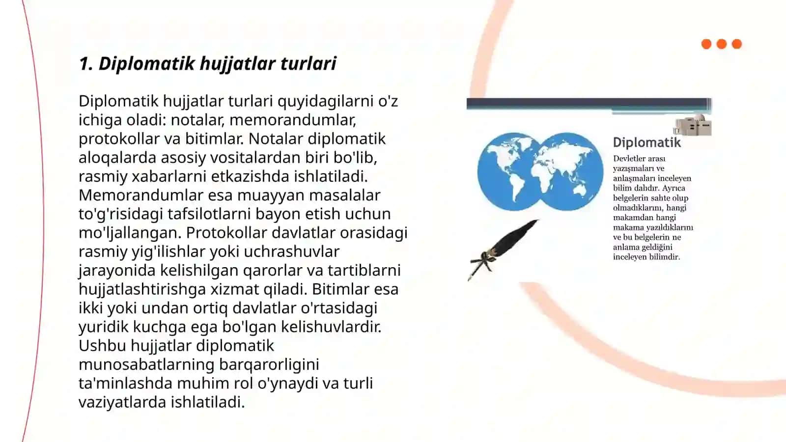 Diplomatik hujjatlar 3