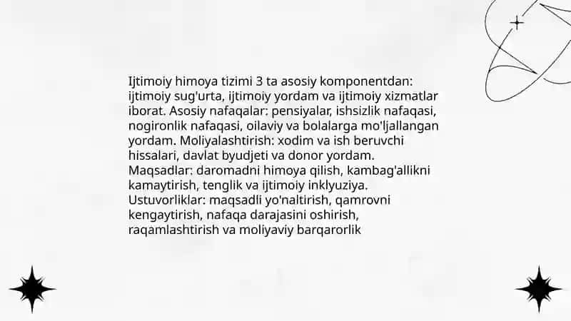 Ijtimoiy siyosat va iqtisodiy farovonlik 3