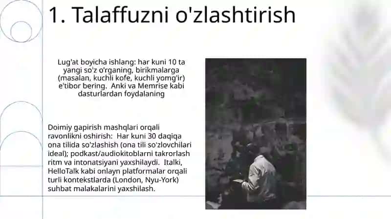 Инглиз тилида гапириш куникмасини ошириш 3