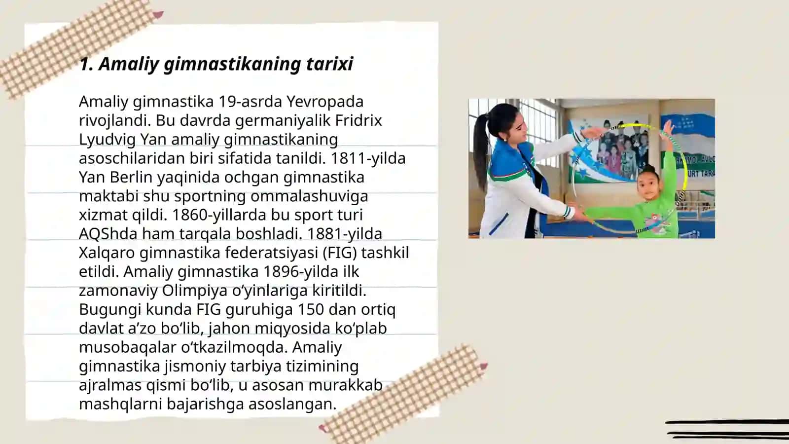 Amaliy gimnastikaning xususiyatlari 3