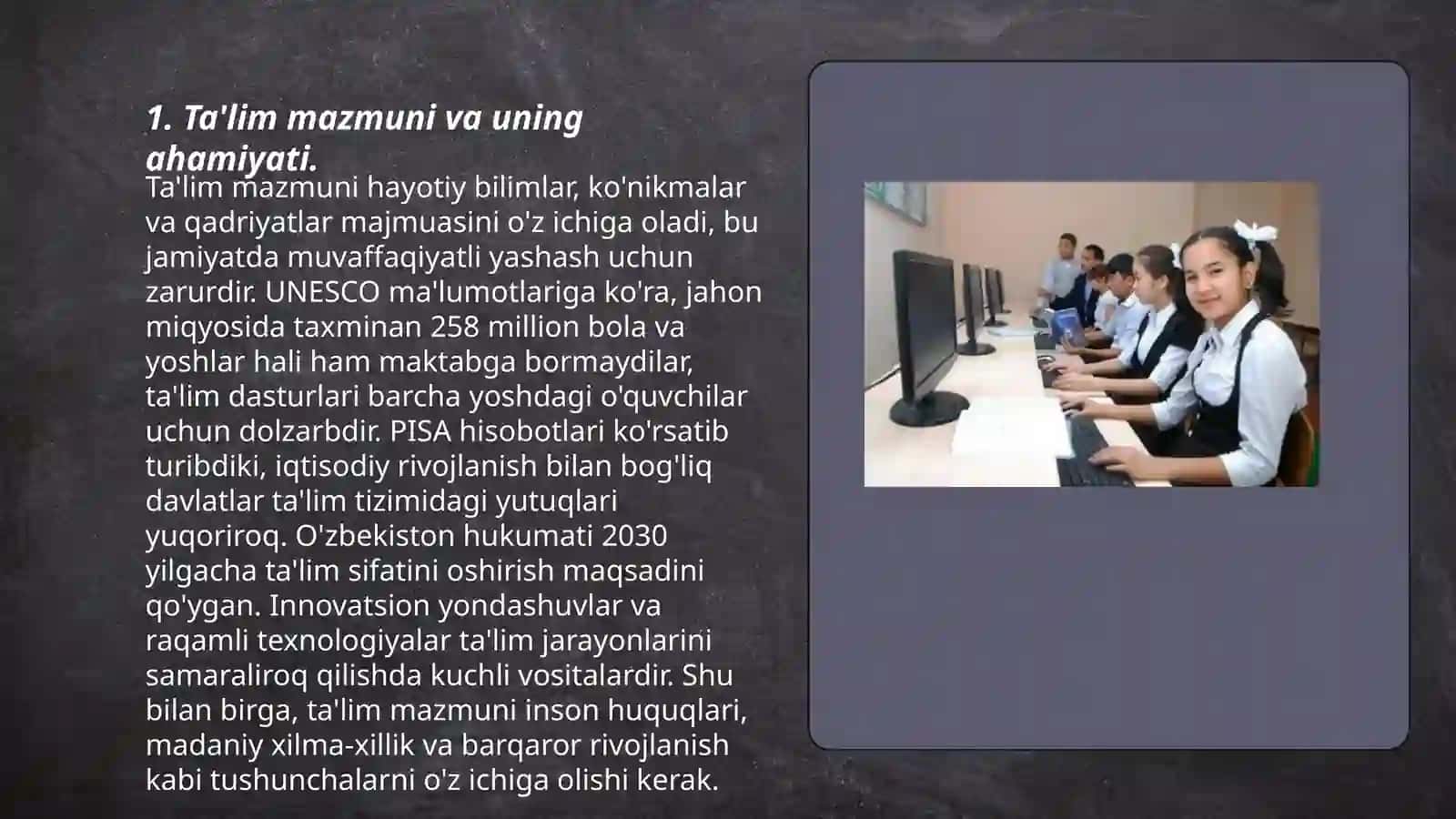 Didaktika - ta'lim nazariyasi. Pedagogik jarayoni. Ta'lim tamoyillari va qoidalari 3