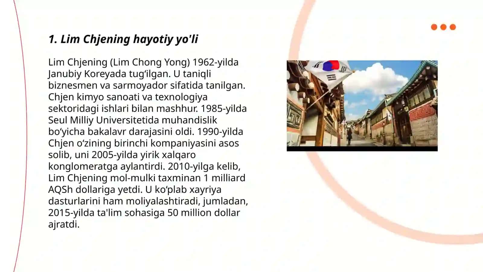 Lim Chje hayoti va ijodi 3