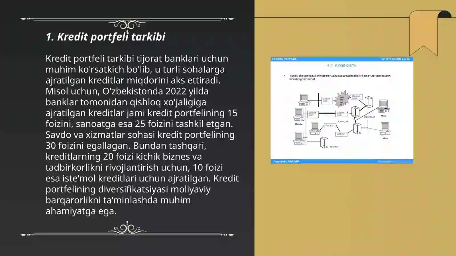 Kredit portfeli tarkibi 3