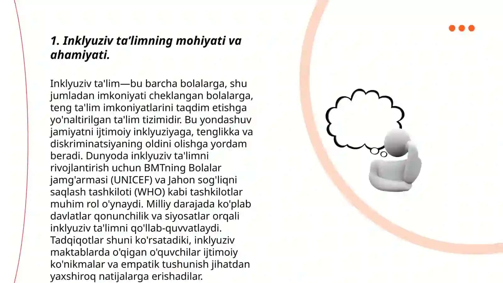 Chet elda alohida yordamga muhtoj bolalarning inklyuziv ta’limi 3