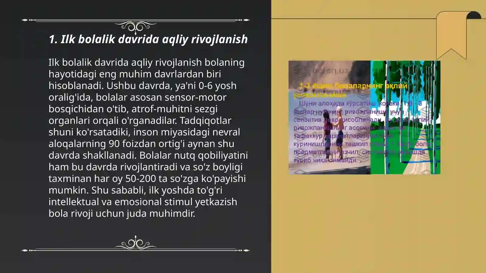 Ilk bolalik davrida psixik rivojlanish xususiyatlari 3