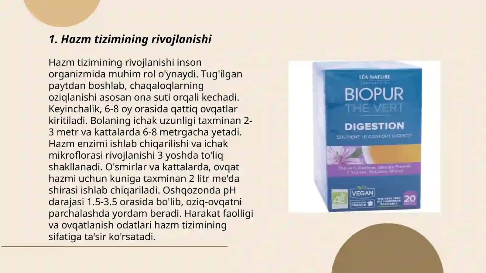 Hazm tizimi onto-filogenezi 3