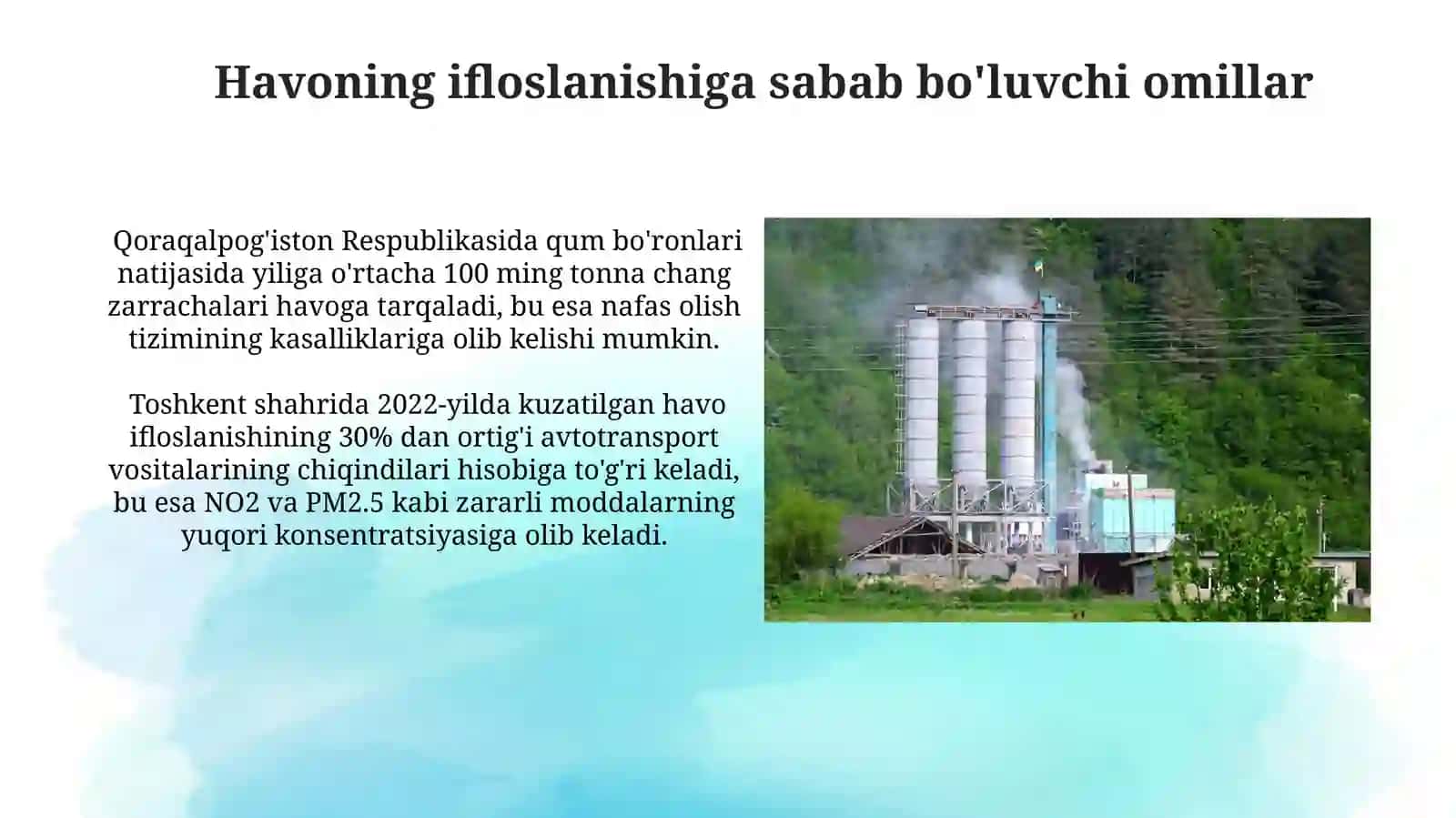 Atmosfera ifloslanishi 3