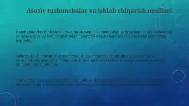 Makroiqtisodiy ishlab chiqarish funksiyalari 3