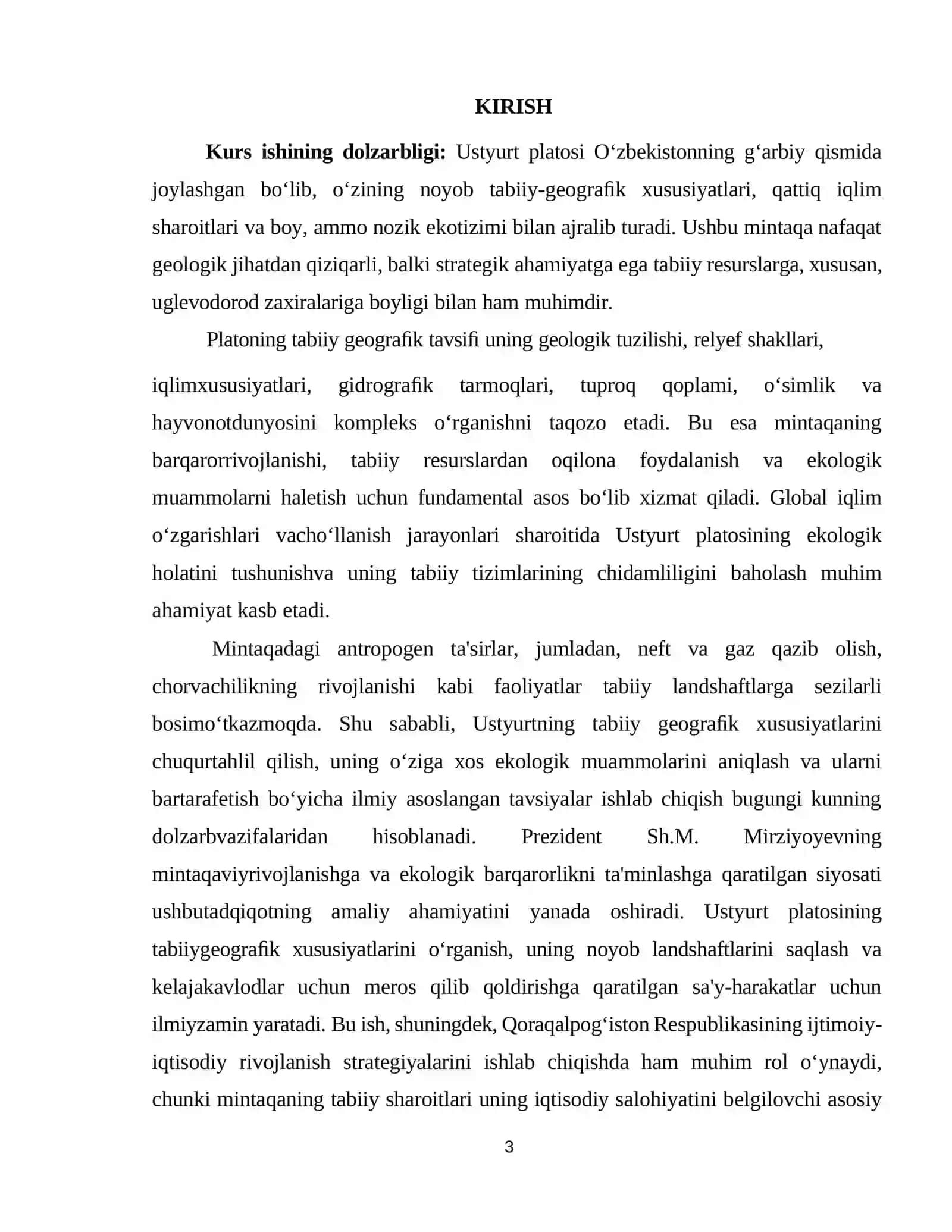 Ustyurt platosiga tabiiy geografik tavsif 3