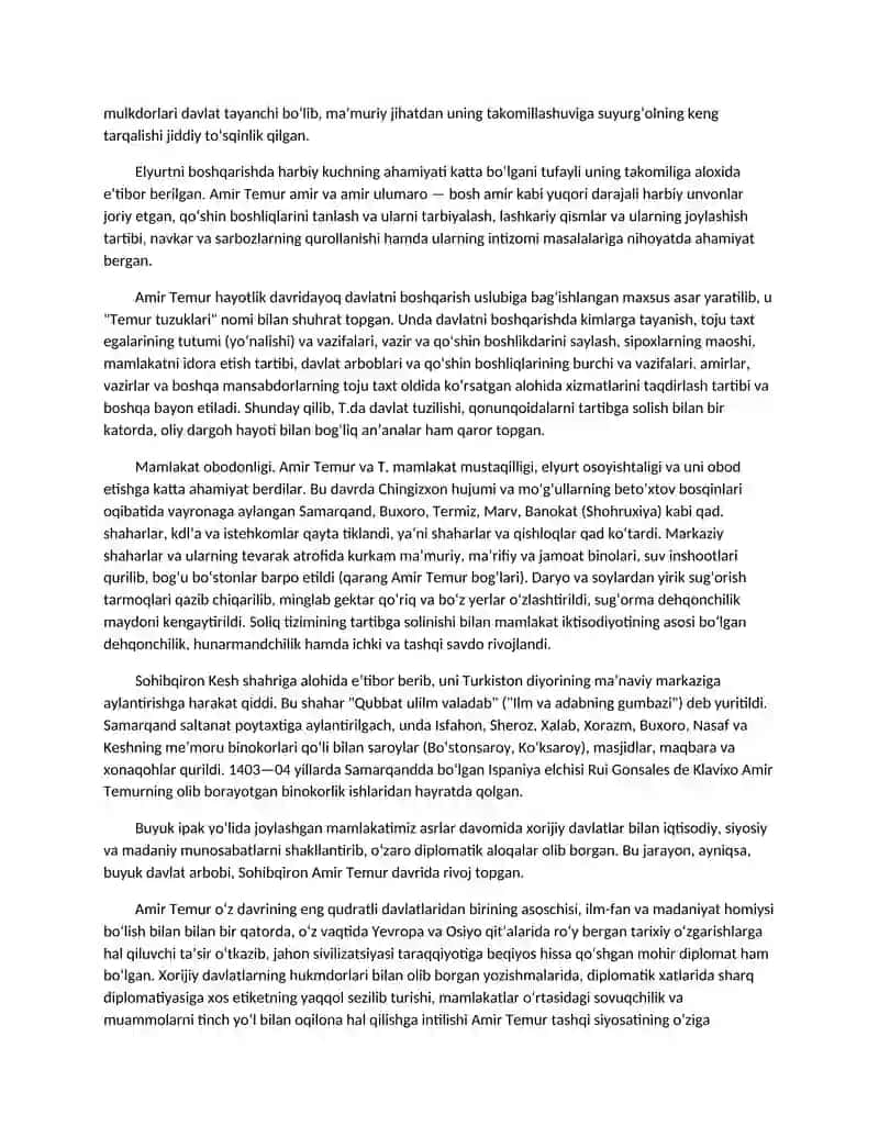 XIV asr oʻrtalarida Eron va Oʻrta Osiyo munosabatlari 3