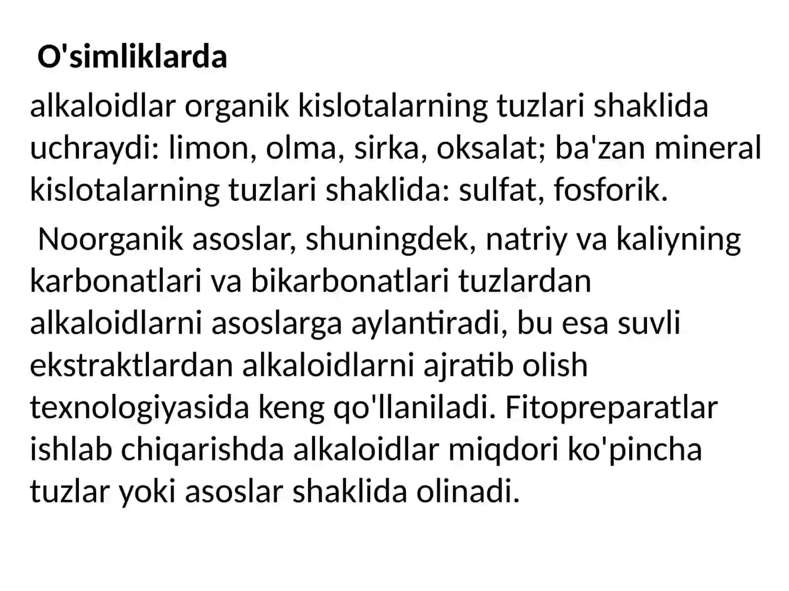 Alkaloidlar 3