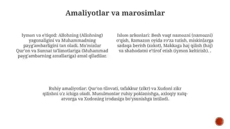 Islom Dini 3