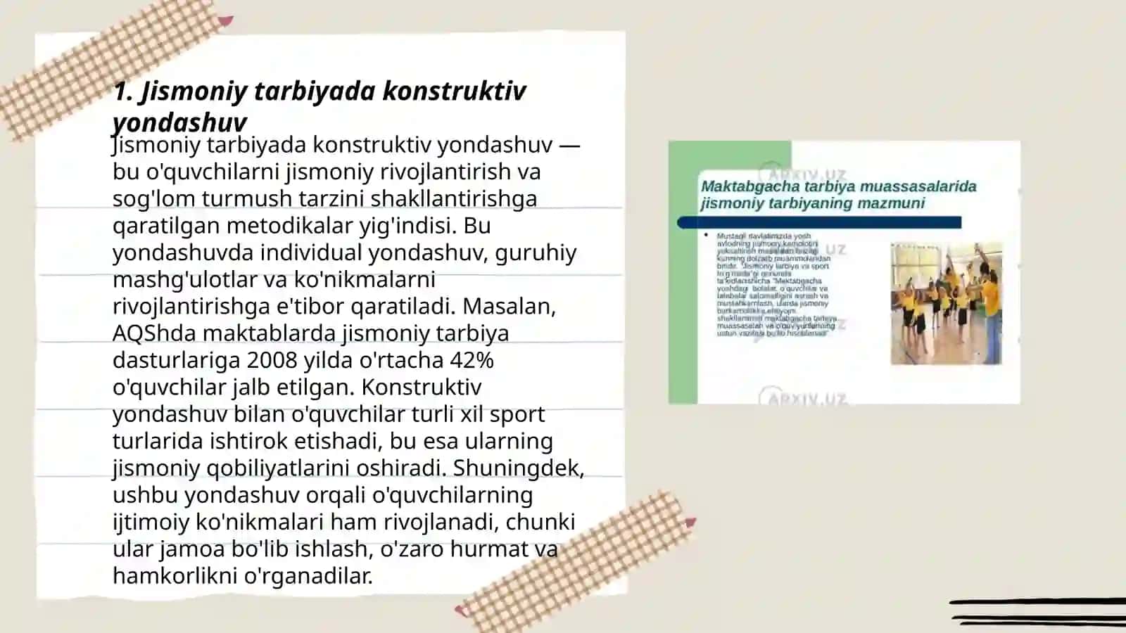 Jismoniy tarbiyaning butun konstruktiv mashq, o’yin va musobaqa metodlari 3