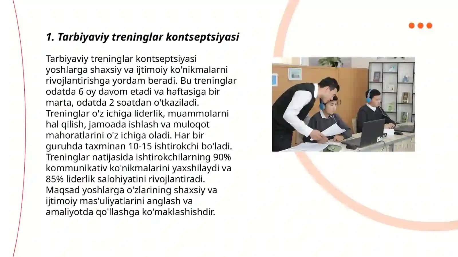 Tarbiyaviy Treninglar 3