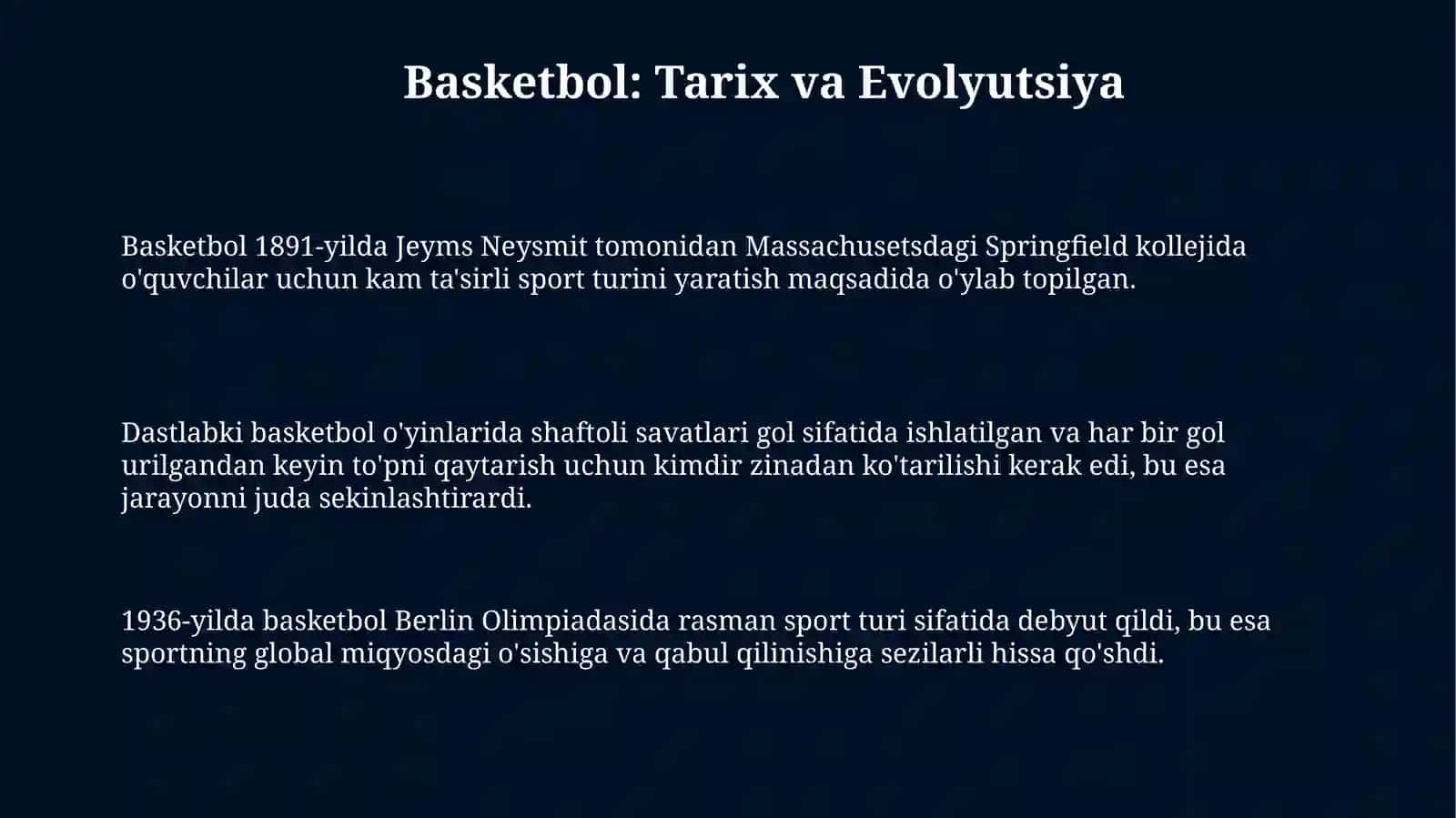 Basketbol sportturi 3