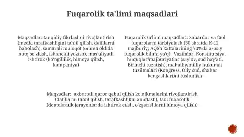 Fuqarolik tarbiyasining maqsad vazifalari va metodlari 3