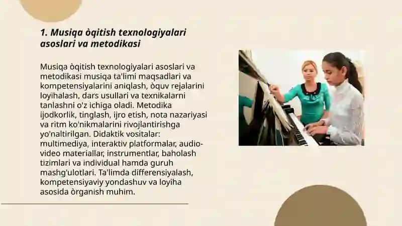 Musiqa òqitish texnologiyalari va loyhalash 3