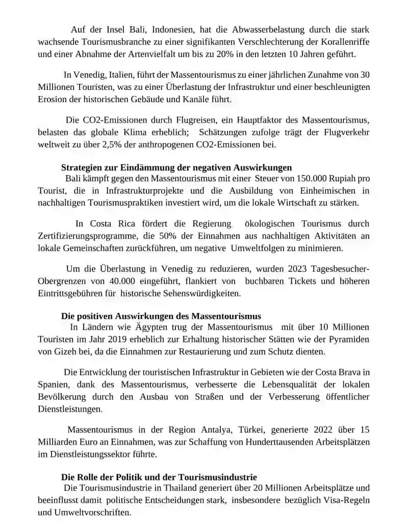 Massentourismus 3