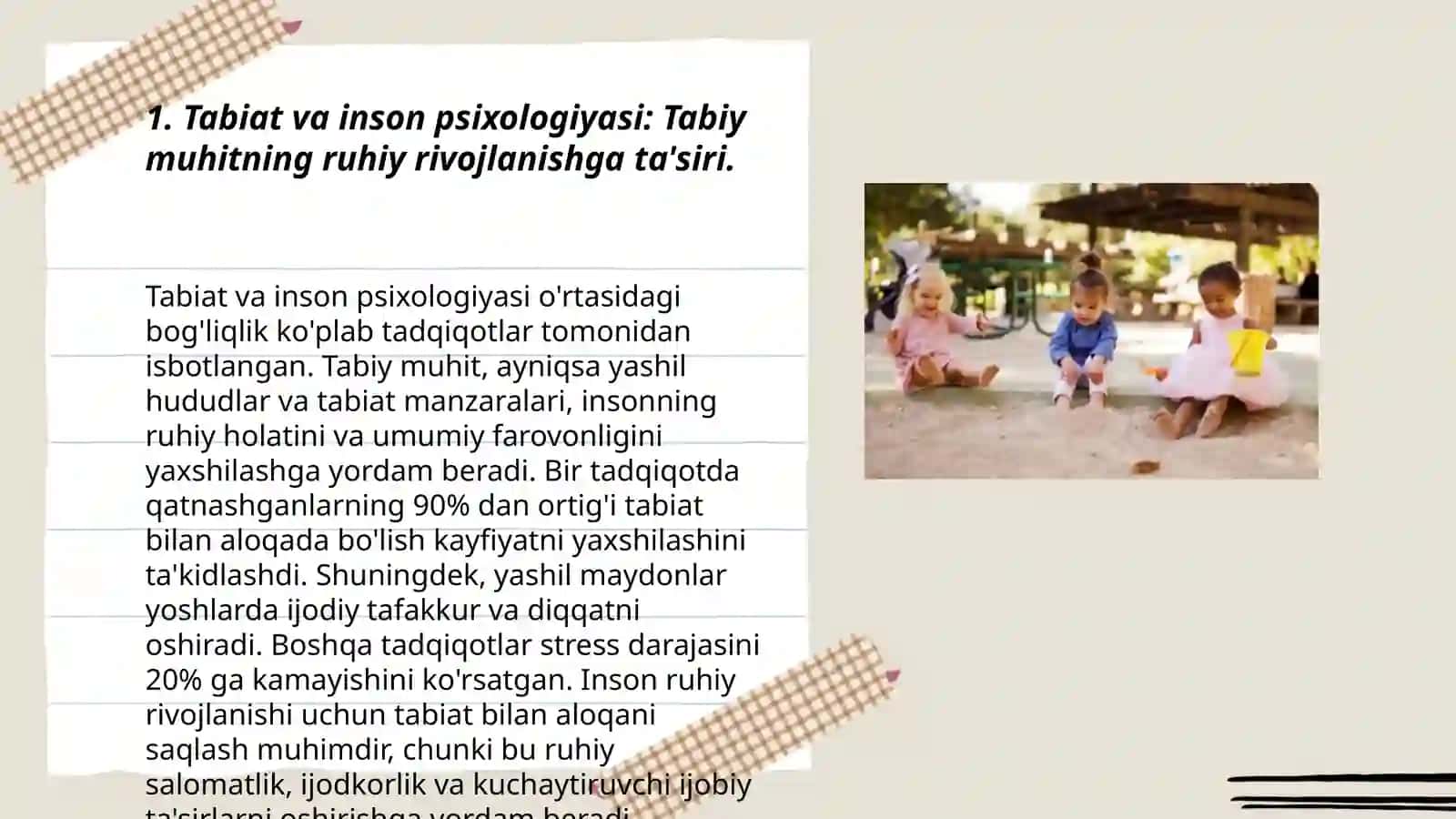 Tabiat va inson psixologiyasi: Tabiy muhitning ruhiy rivojlanishga ta'siri 3