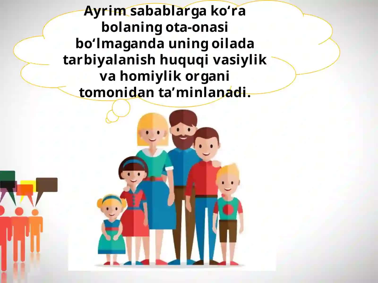 Oila qonunchiligi davoyasining huquq va majburiyatlari 3