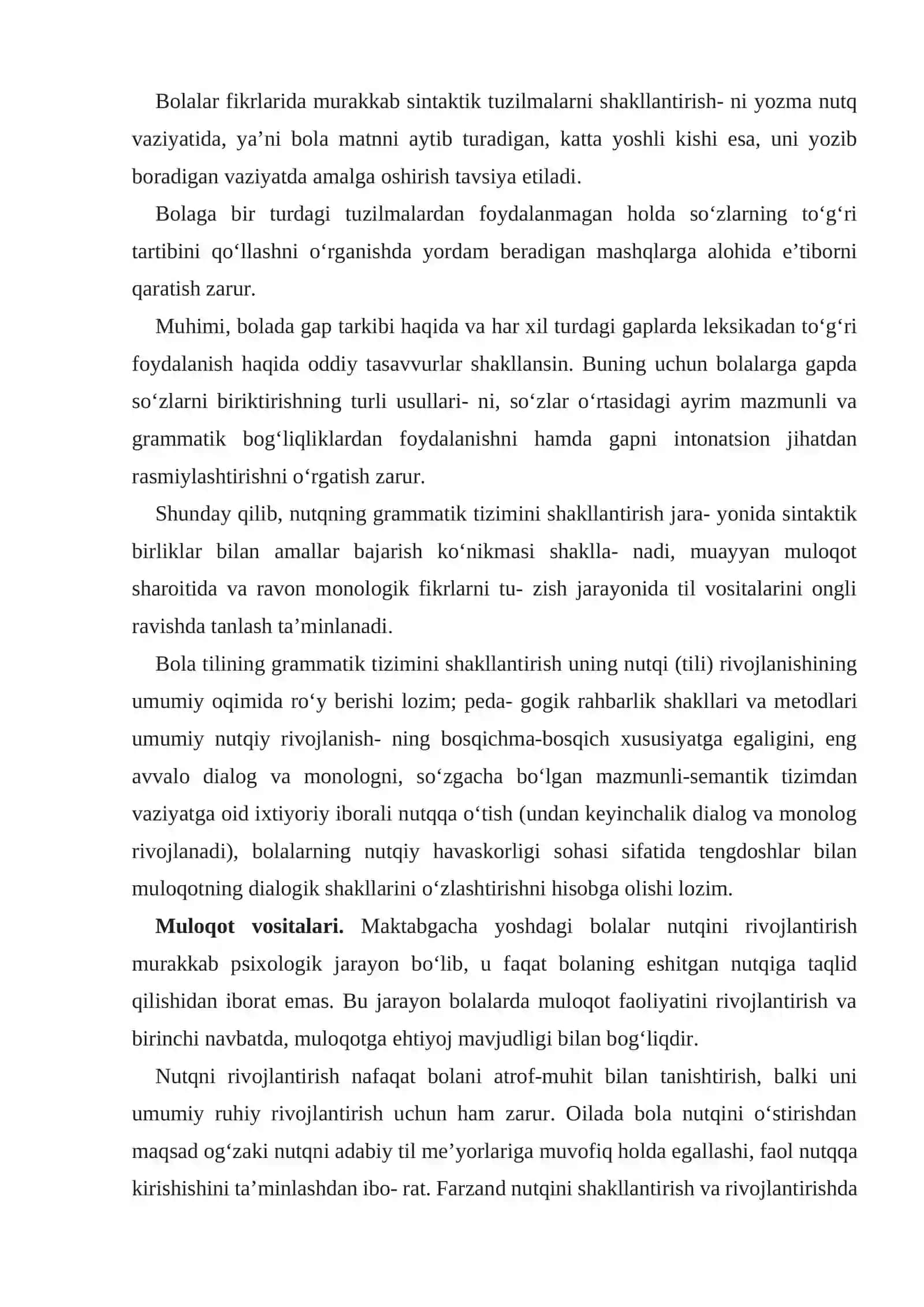 Maktabgacha yoshdagi bola nutqining grammatik tizimini shakllantirish 3
