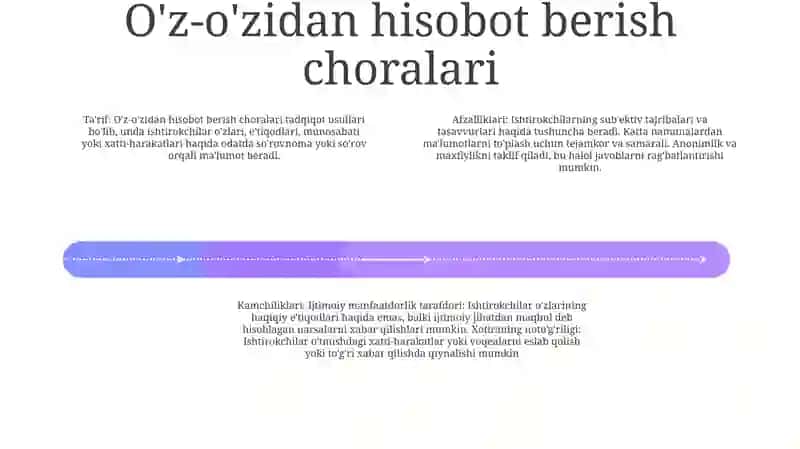 Shaxsni Tadqiq Etish Metodlari 3