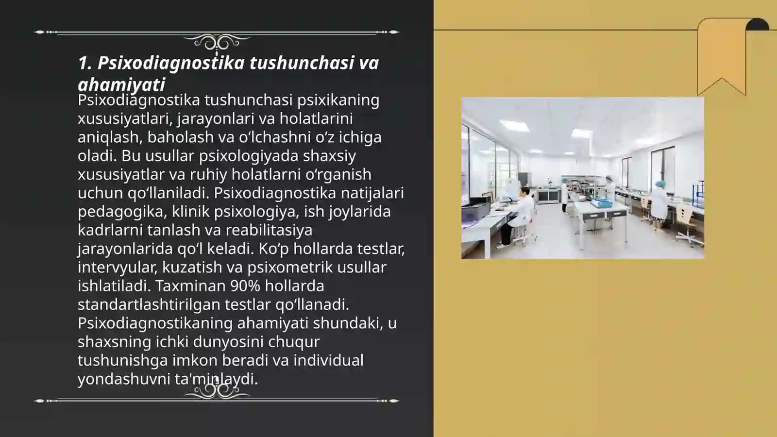 Psixodiagnostik tekshiruv va tadqiqotlar 3