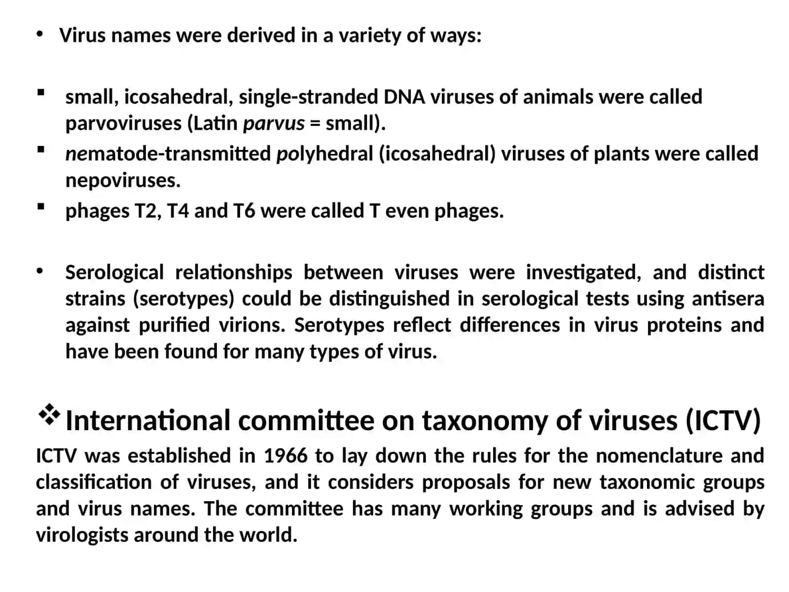 Classification & taxonomy of viruses 3